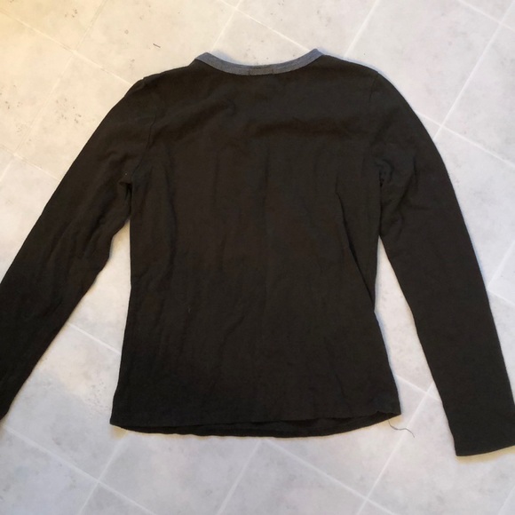 Olive green long sleeve shirt - Picture 2 of 4